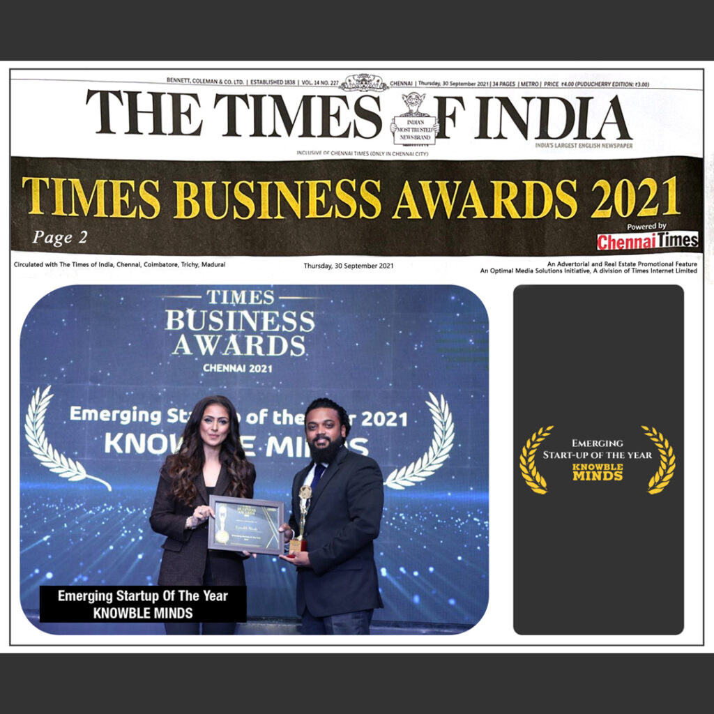 TIMES BUSINESS AWARDS 30th September 2021